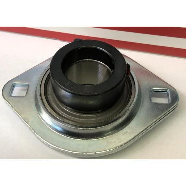 FHPFLZ202-15mm Bearing Flange Pressed Steel 2 Bolt 15mm