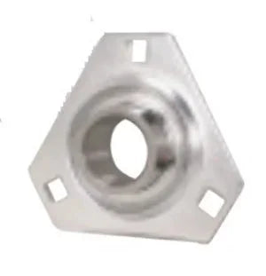 FHPFTZ201-8 Flange 3 Bolt Triangle 1/2" Bearing
