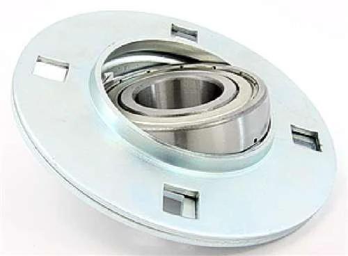 FHSPFZ204-20mm Flange Pressed Steel 3 Bolt 20mm Bearing