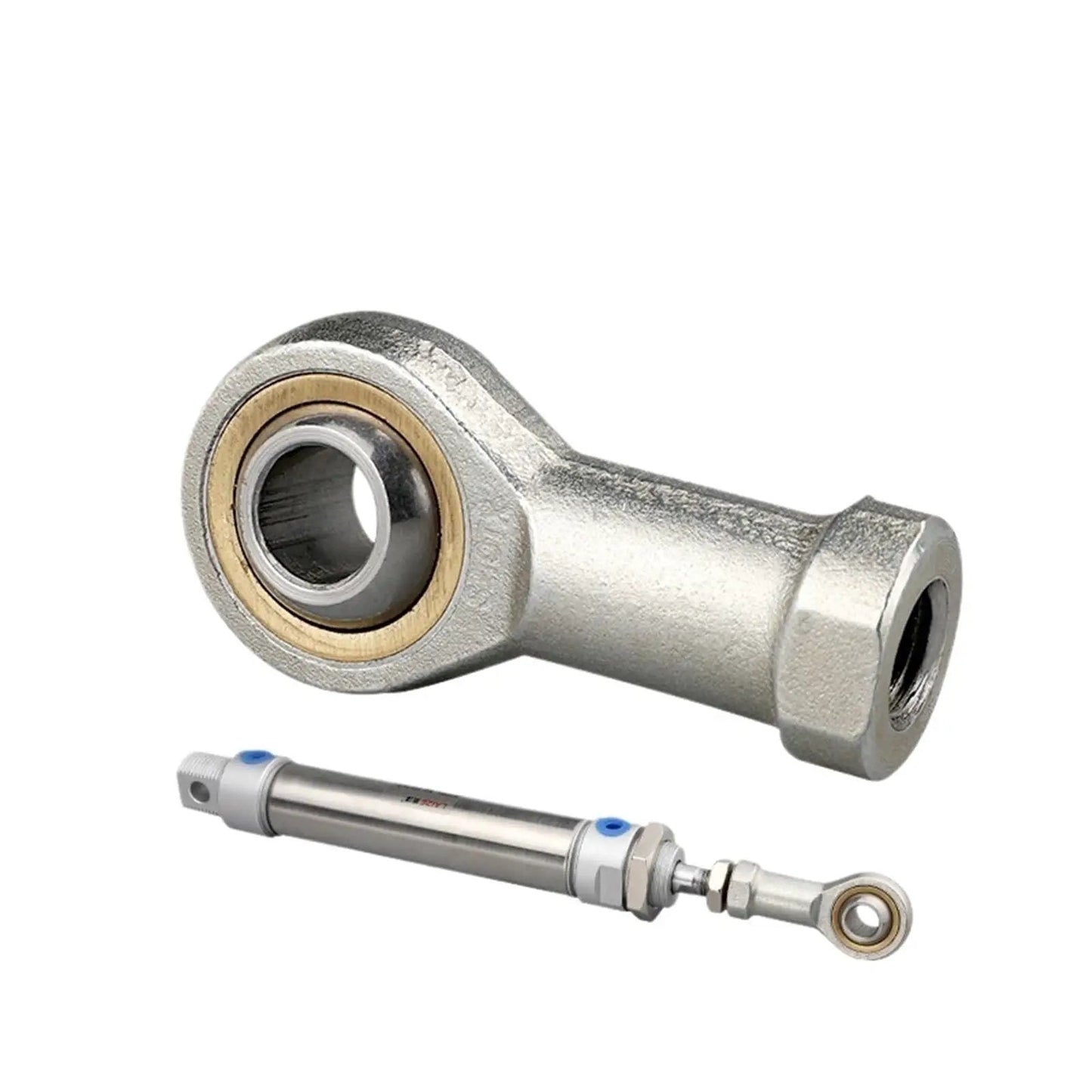 Fisheye Joint Female Piston Rod End Ball Head Floating Joint With Male Thread For Pneumatic Cylinder Mounting Knuckle Bearing M6x1