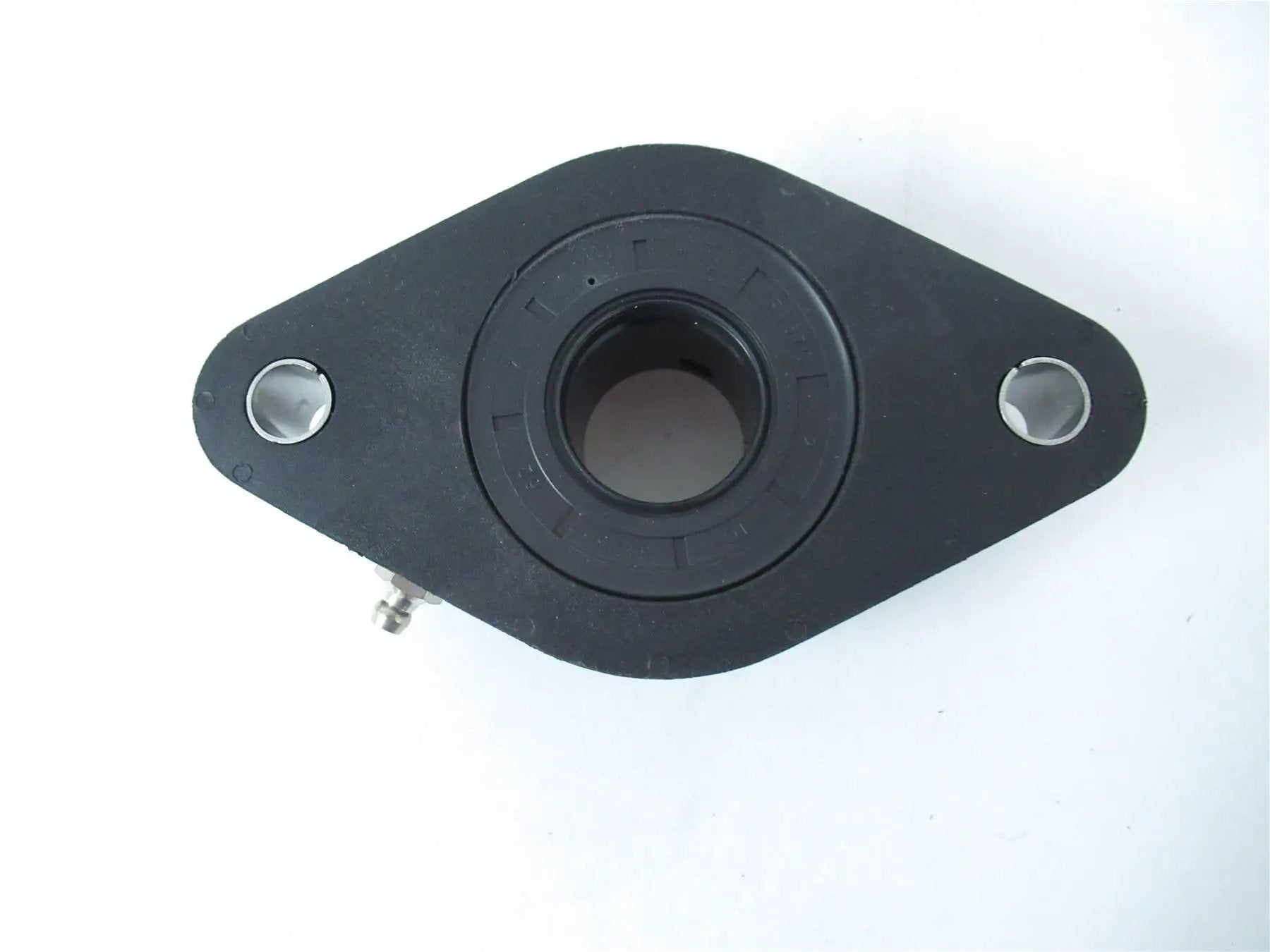 Link-Belt Flange Bearing One And One Quarter Inch Internal Diameter Two Bolt Mount Rexnord KFXS2E20DC, front view