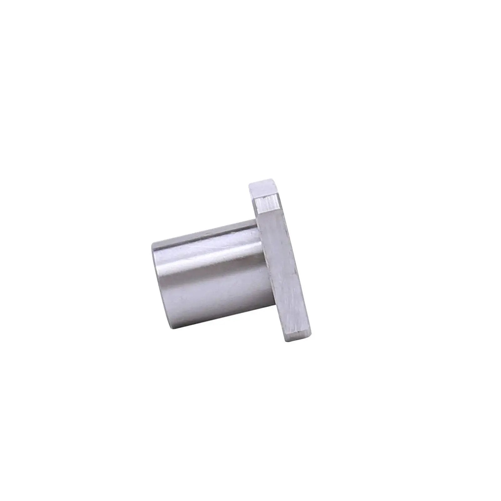 Side view of Square Flange Linear Bearing Set LMK12UU 12x21x30mm 2Pcs made from high quality bearing steel for CNC machines and 3D printers.