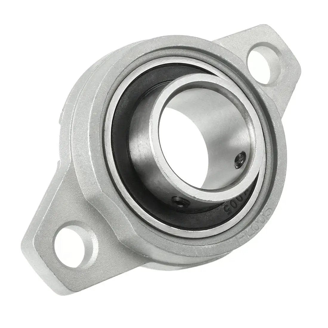 Flange Mounted Pillow Block Bearing KPL005 Set Of 4, 25mm Bore Self Aligning Zinc Alloy Plummer Block for 25mm Diameter Shaft