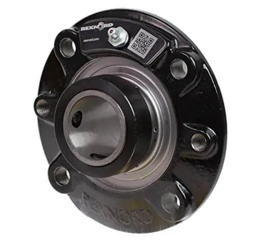 Heavy-Duty Flanged Cartridge Block Spherical Roller Bearing FC111T 1-11/16 Inch With Interchangeable Cast Iron Housing And Sealed Design