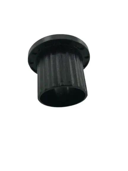 Replacement Flanged Caster Yoke Spindle Bushing M167267 For Lawn Tractors Eztrak Mowers, close-up showing ribbed texture