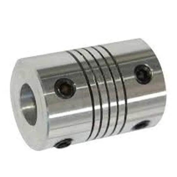 Flexible Parallel Aluminium Jaw Shaft CNC Coupling D19-L25-5x6mm