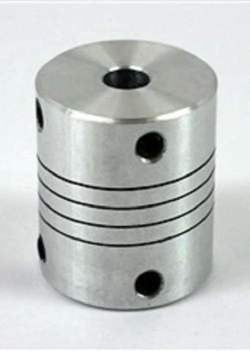 Flexible Parallel CNC Coupling D25-L30-6.35x10MM