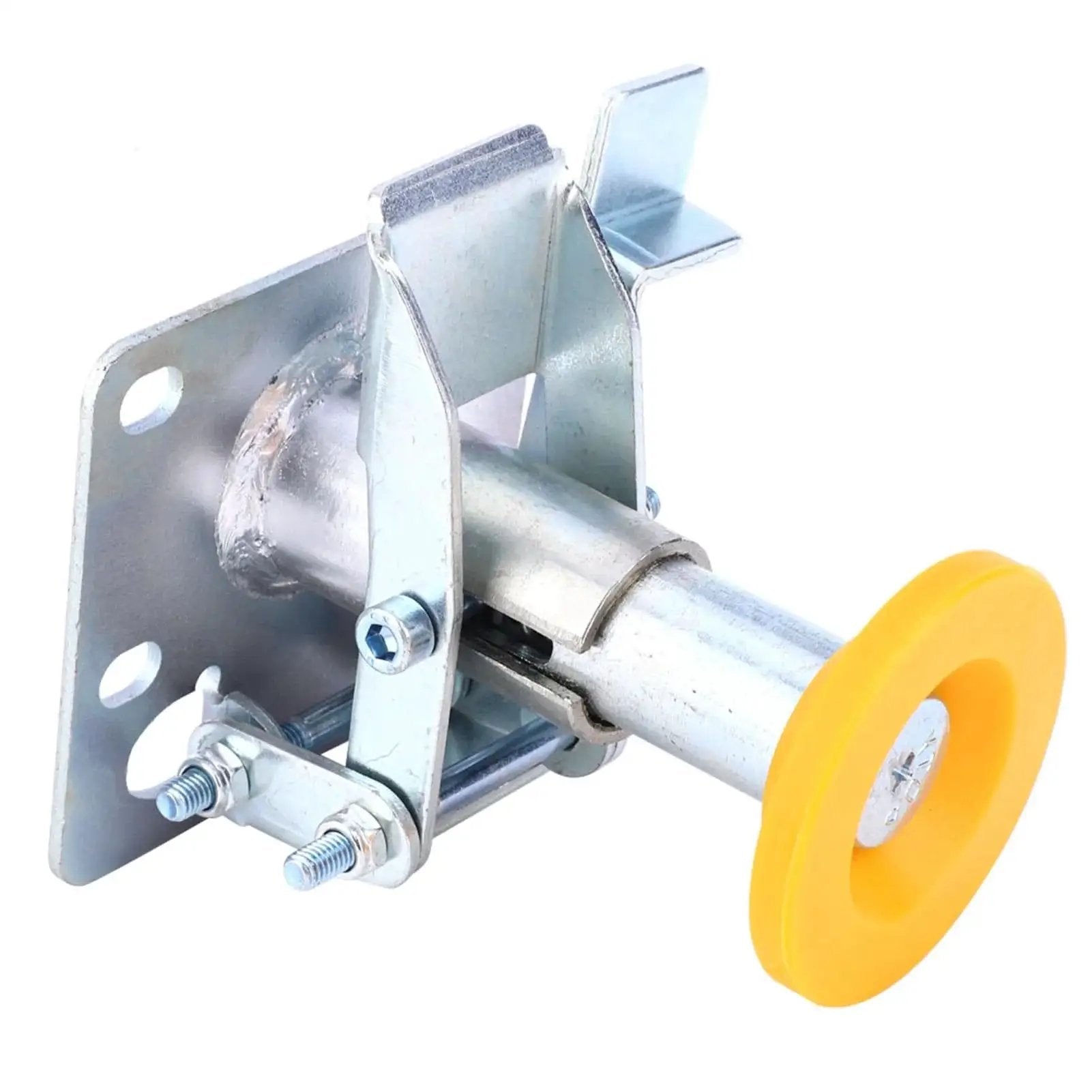 Adjustable Height Floor Lock For Trolleys And Carts, Heavy Duty Brake Lock Made From Manganese Steel, 100 Kg Load Capacity With TPU Pad