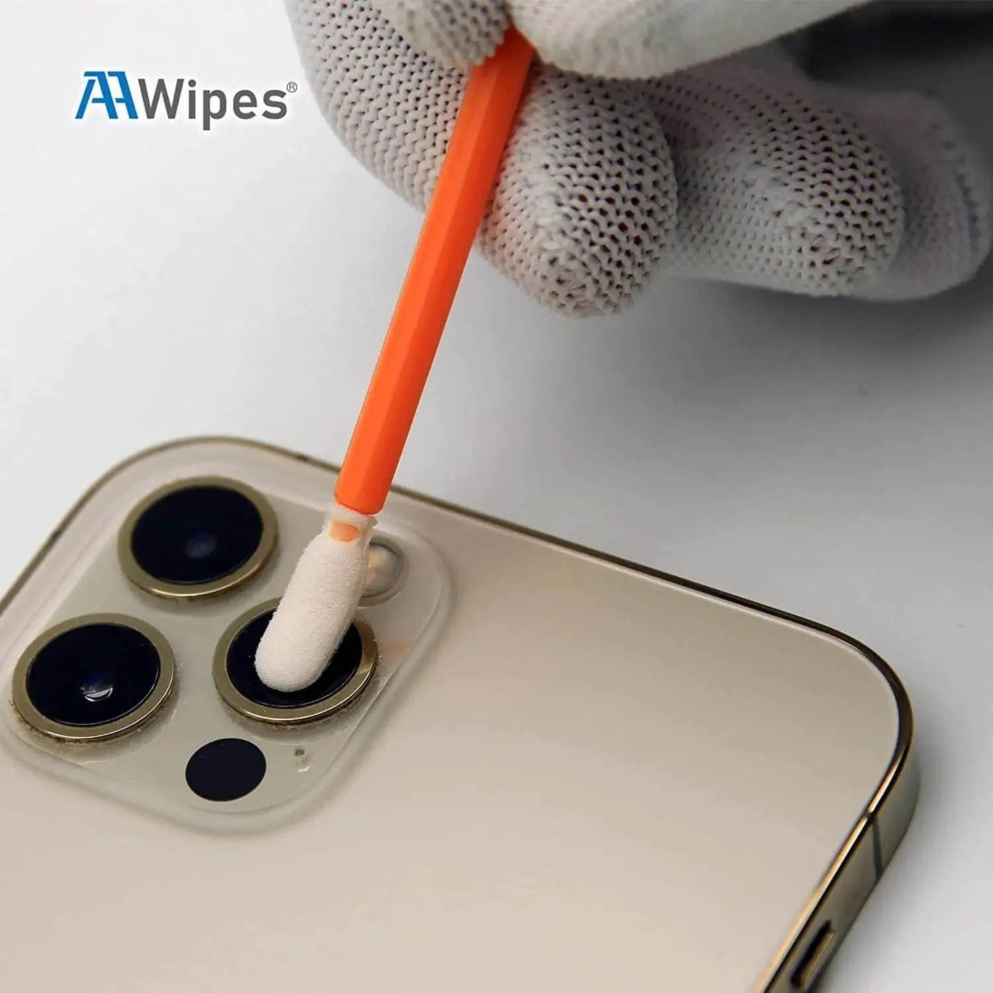 Foam Tip Cleaning Swab Kit With 5 Precision Tips 100 Pack For Printers Optics Cameras Guns Automotive Detailing And Crafts Open Cell Foam On Polystyrene Shaft used on camera lens