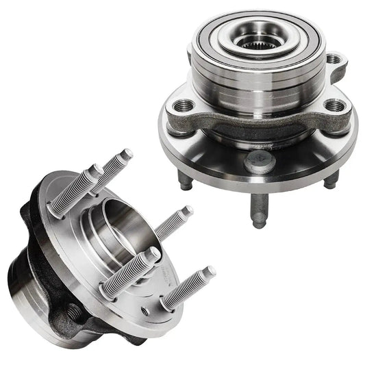 2 Pack Wheel Bearing Hubs Replacement For Ford Explorer And Police Interceptor Utility Front Or Rear 2011 Through 2019 Wheel Hub And Bearing Assembly Kit