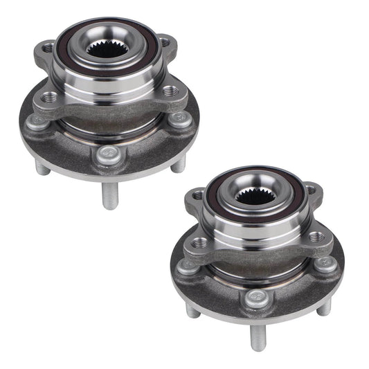 512498 Front or Rear Wheel Hub Bearing Assembly Set of 2 for Ford Fusion and Lincoln MKZ, 5 Lug with ABS, OE