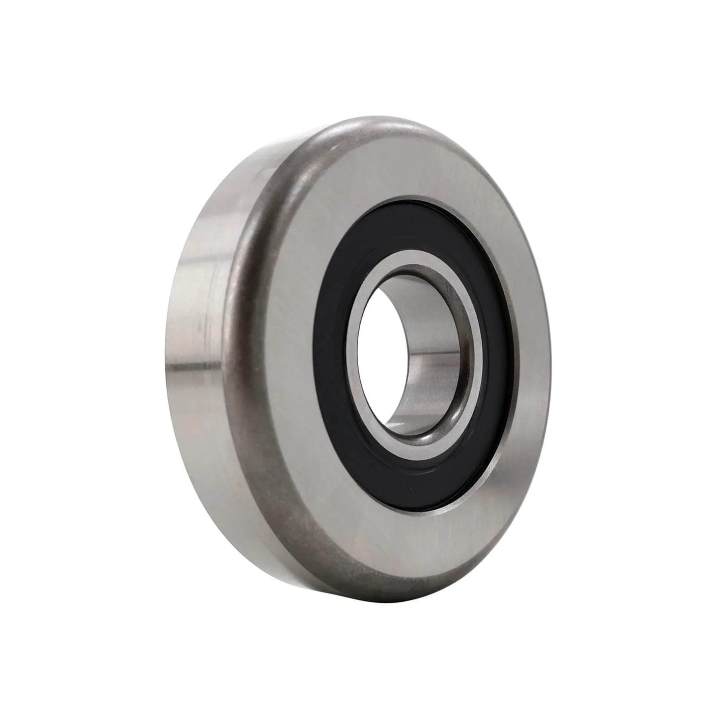 Forklift mast bearing roller lift part 61236-23420-71 with 40x120.7x28 dimensions, heavy duty replacement component for lift masts.