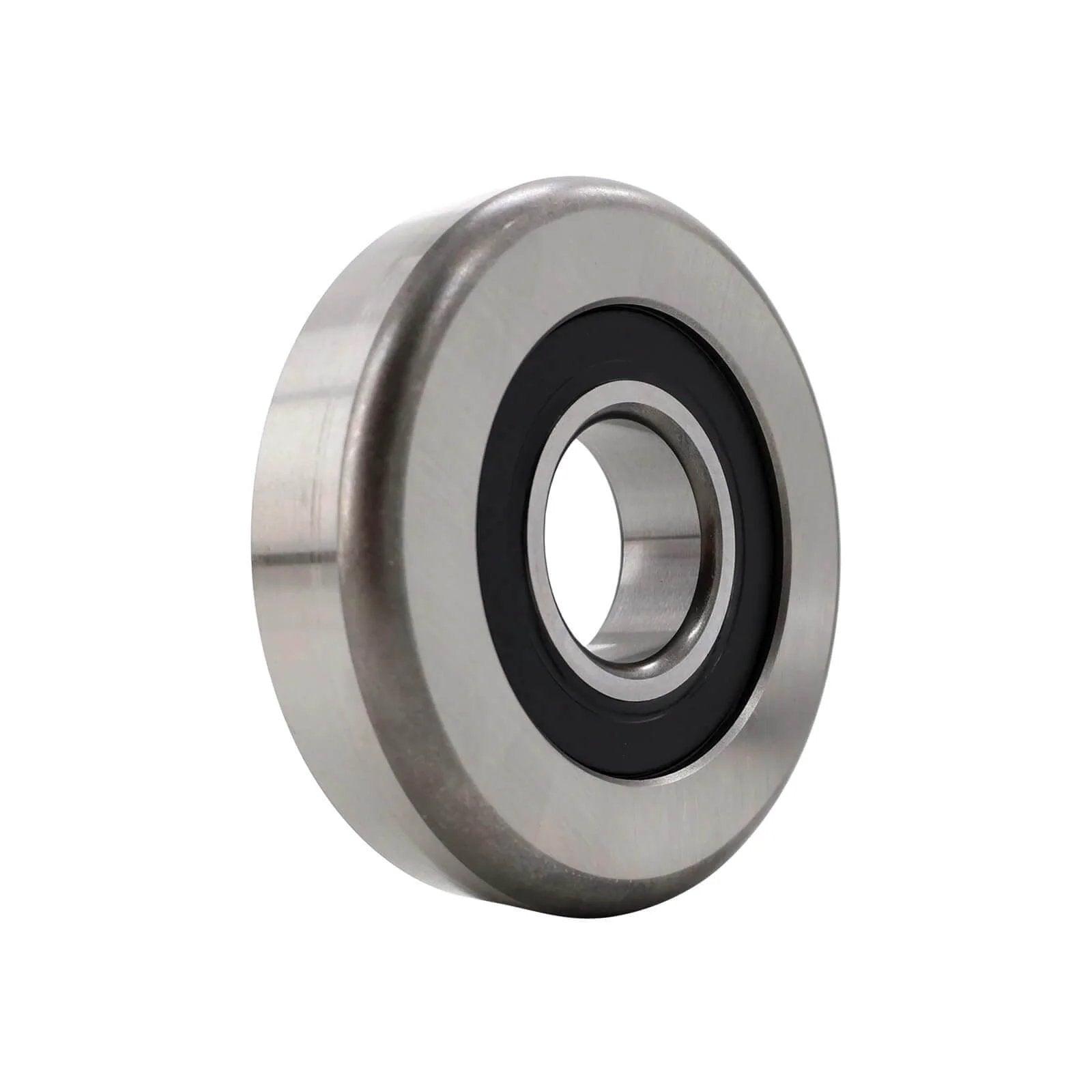 Forklift mast bearing roller lift part 61236-23420-71 with 40x120.7x28 dimensions, heavy duty replacement component for lift masts.