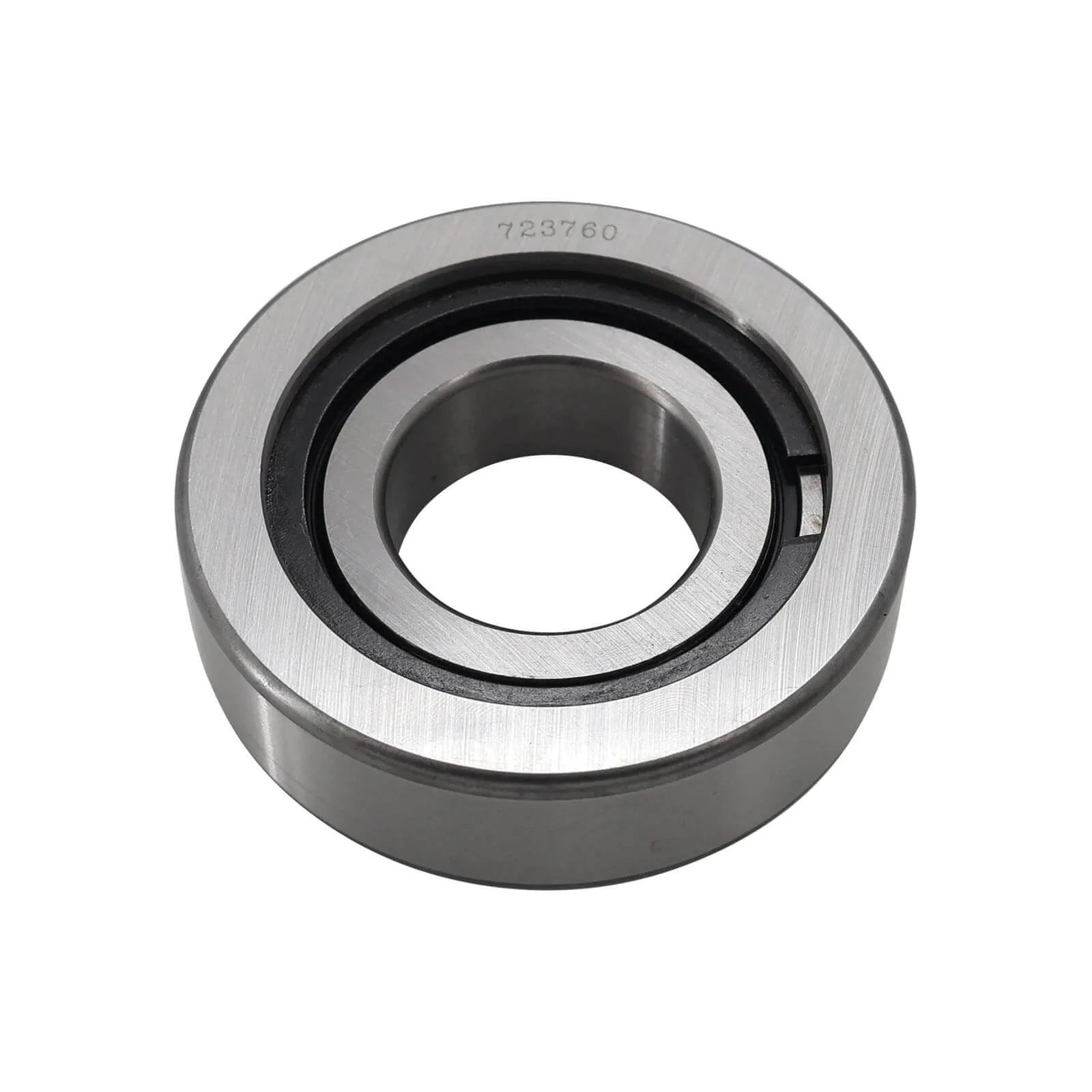 Forklift mast bearing roller part 723760, compatible with forklift masts, heavy duty steel roller for smooth lifting and mast travel.