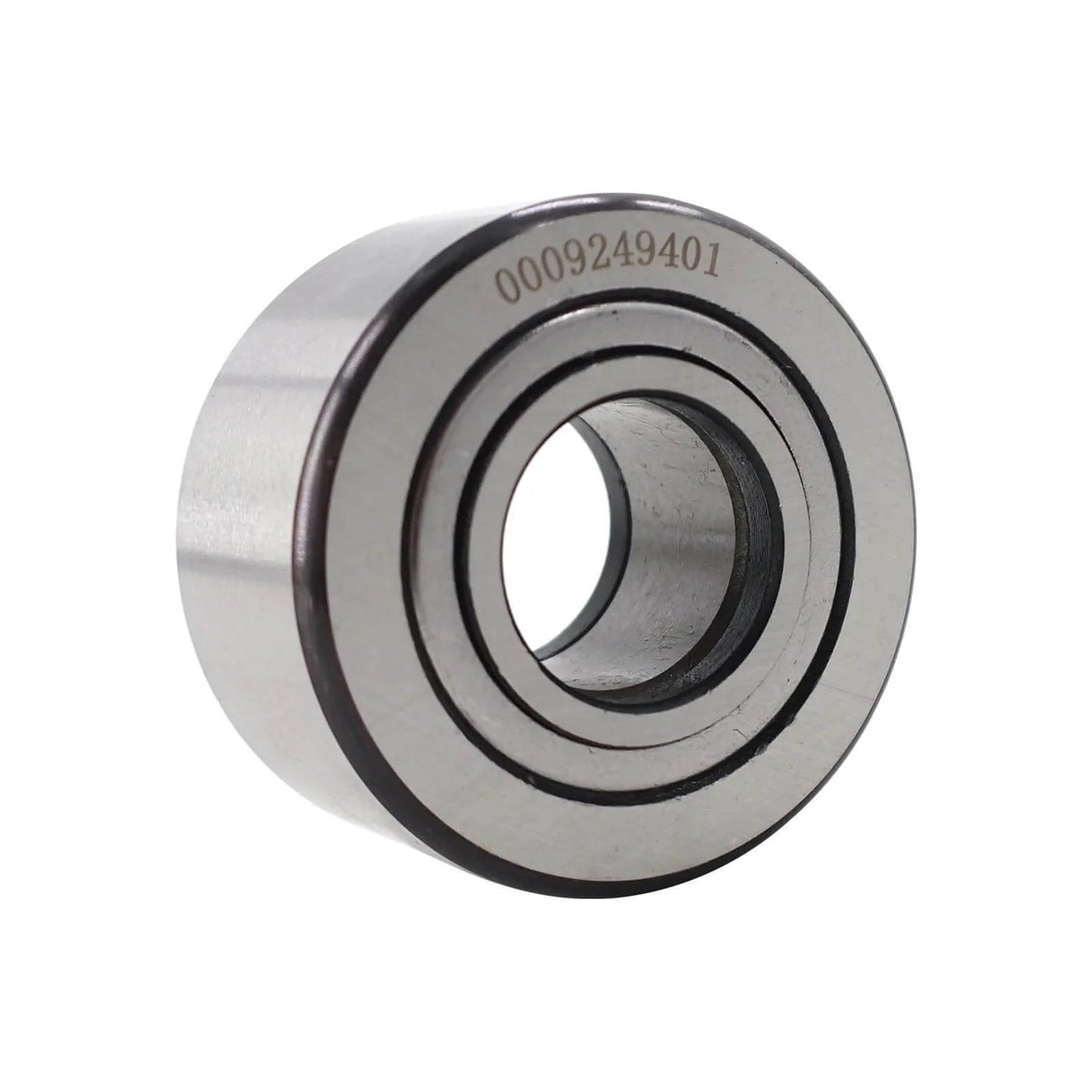 Forklift mast bearing support roller part 0009249401 for models 387-01, 1276-01, close-up view of heavy duty replacement roller