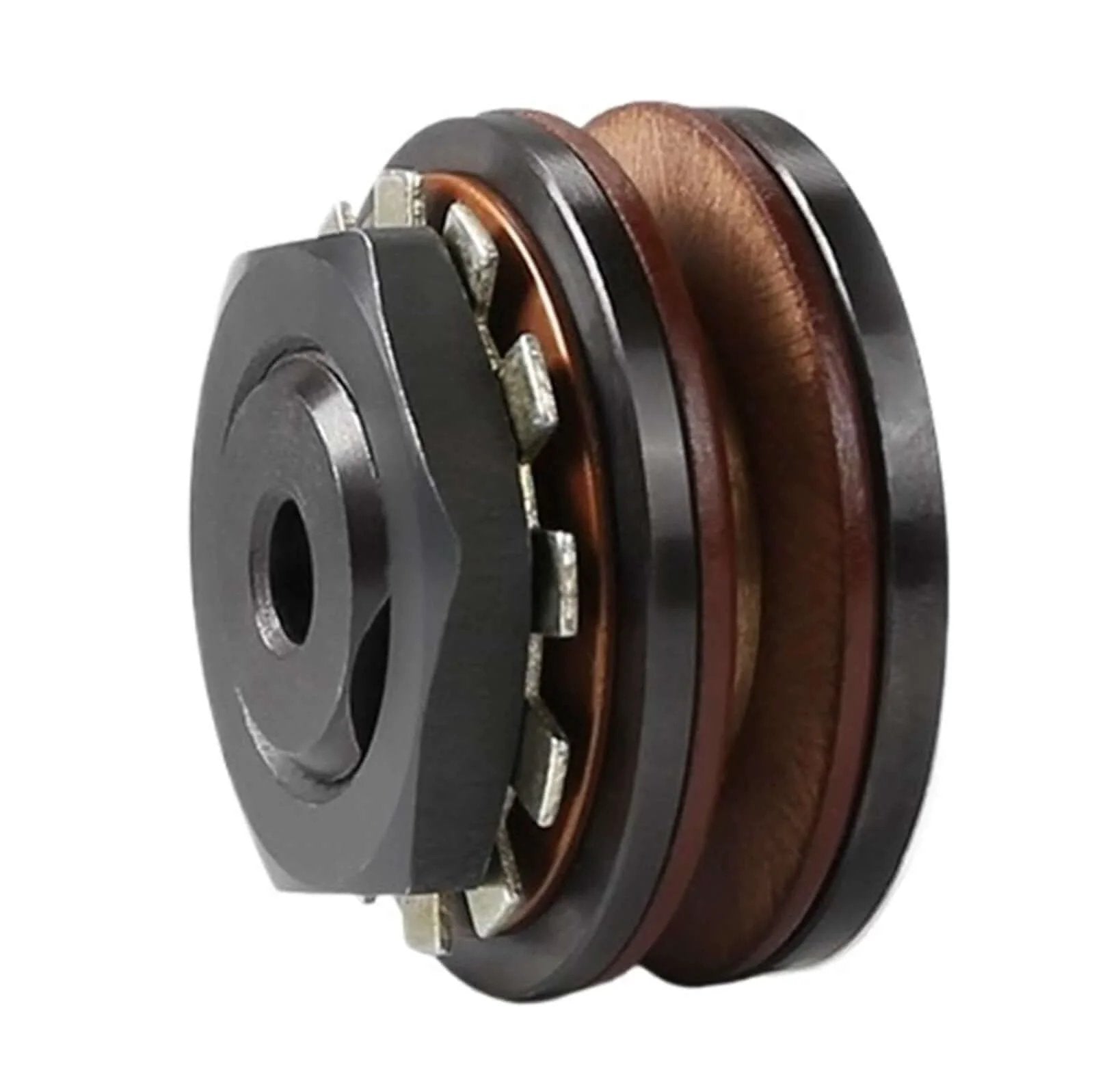 Side view of Torque limiter, friction type torque, TL200-2 TL250-1 Safety clutch TLC350, metal construction for overload protection