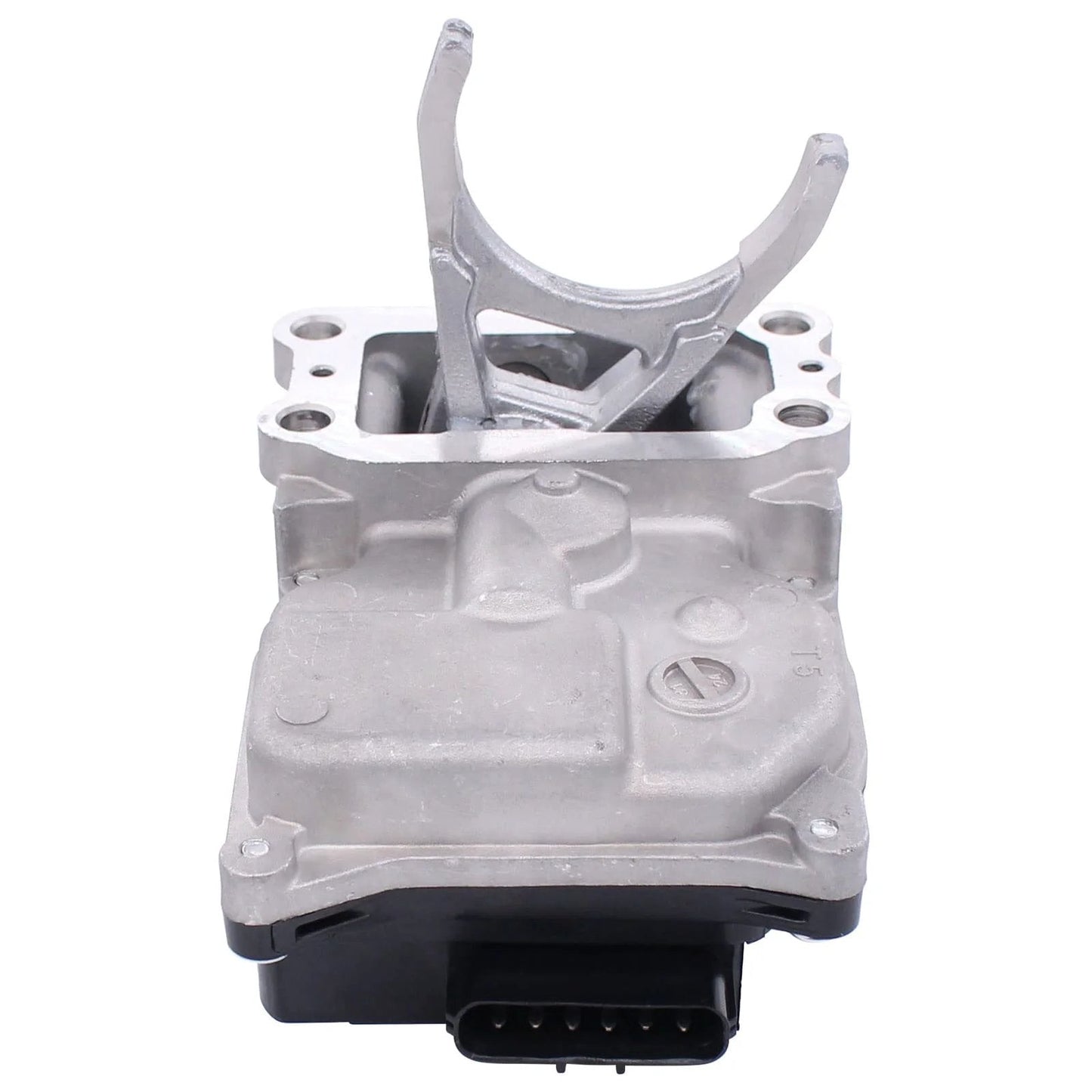 Front 4WD Differential Vacuum Actuator For Toyota 4Runner 2003 To 2019 FJ Cruiser 2007 To 2014 And Tacoma 2005 To 2019 Replacement Part by NewYall, silver metal and plastic, top view.