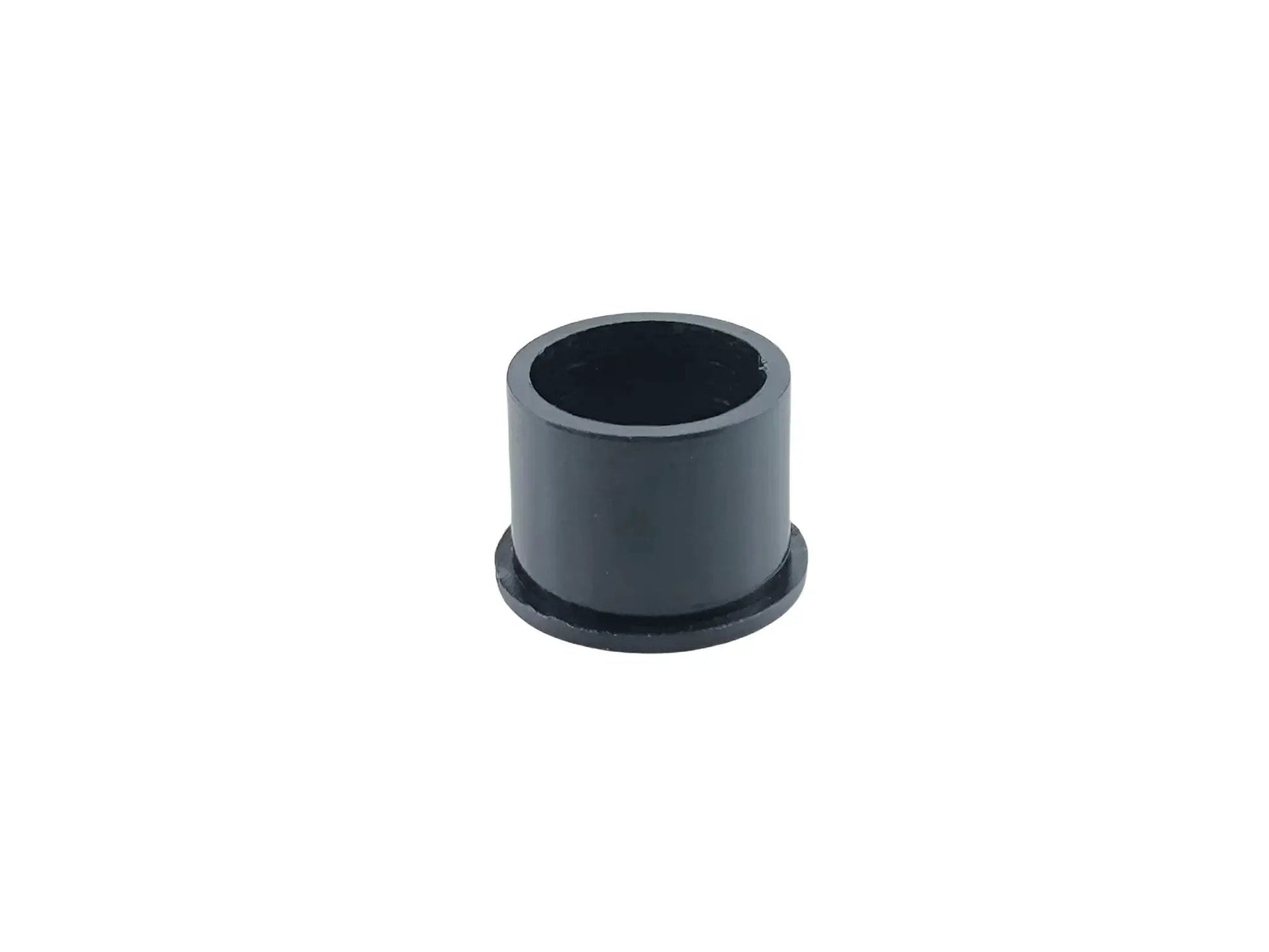 Close-up of Front Axle Bushing 532406013 Replacement Four Pack for Husqvarna AYP, showing one black bushing