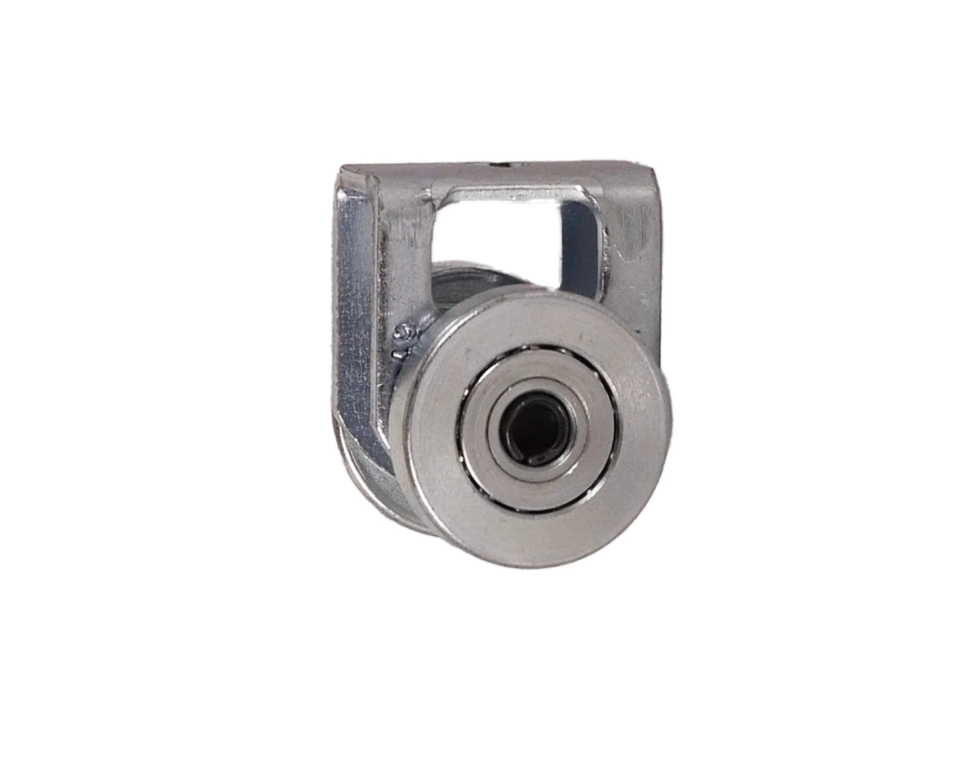 Front view of a 2 Wheel Light Duty Trolley Assembly Designed for P1000 P1001 P5000 P5001 P5500 P5501 and All 1-5/8 Inch Channels