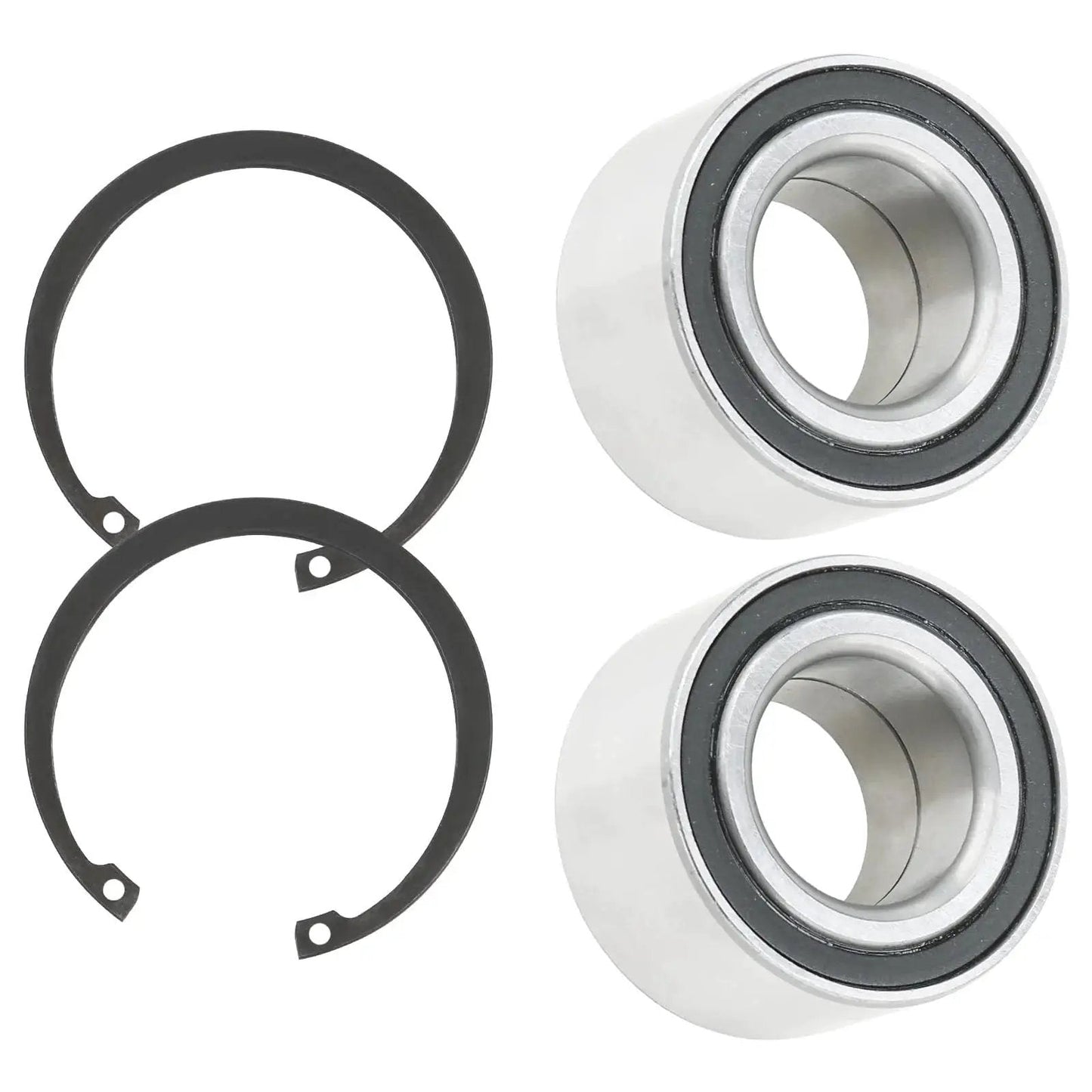 Beefed Up Front Wheel Bearings Kit For Polaris Ranger And Sportsman UTVs 35x64x37mm With Ring Clip 2 Pack OEM 3514634 Replacement