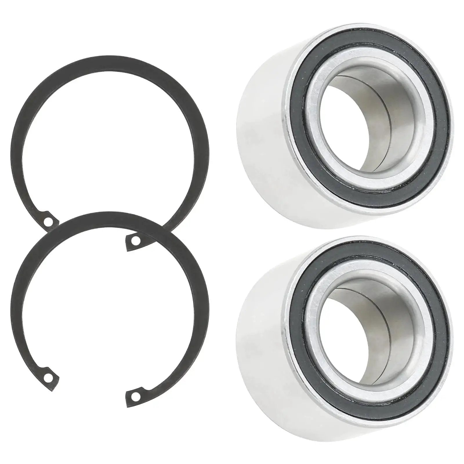 Beefed Up Front Wheel Bearings Kit For Polaris Ranger And Sportsman UTVs 35x64x37mm With Ring Clip 2 Pack OEM 3514634 Replacement