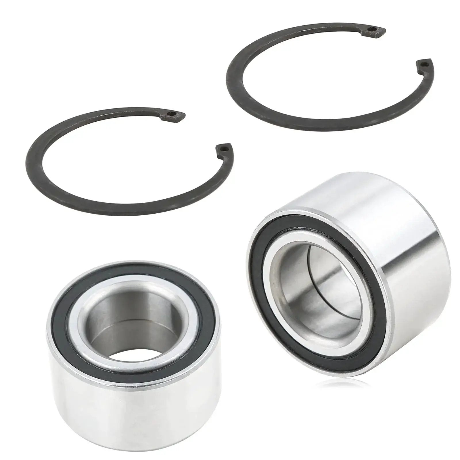 Beefed Up Front Wheel Bearings Kit For Polaris Ranger And Sportsman UTVs 35x64x37mm With Ring Clip 2 Pack OEM 3514634 Replacement