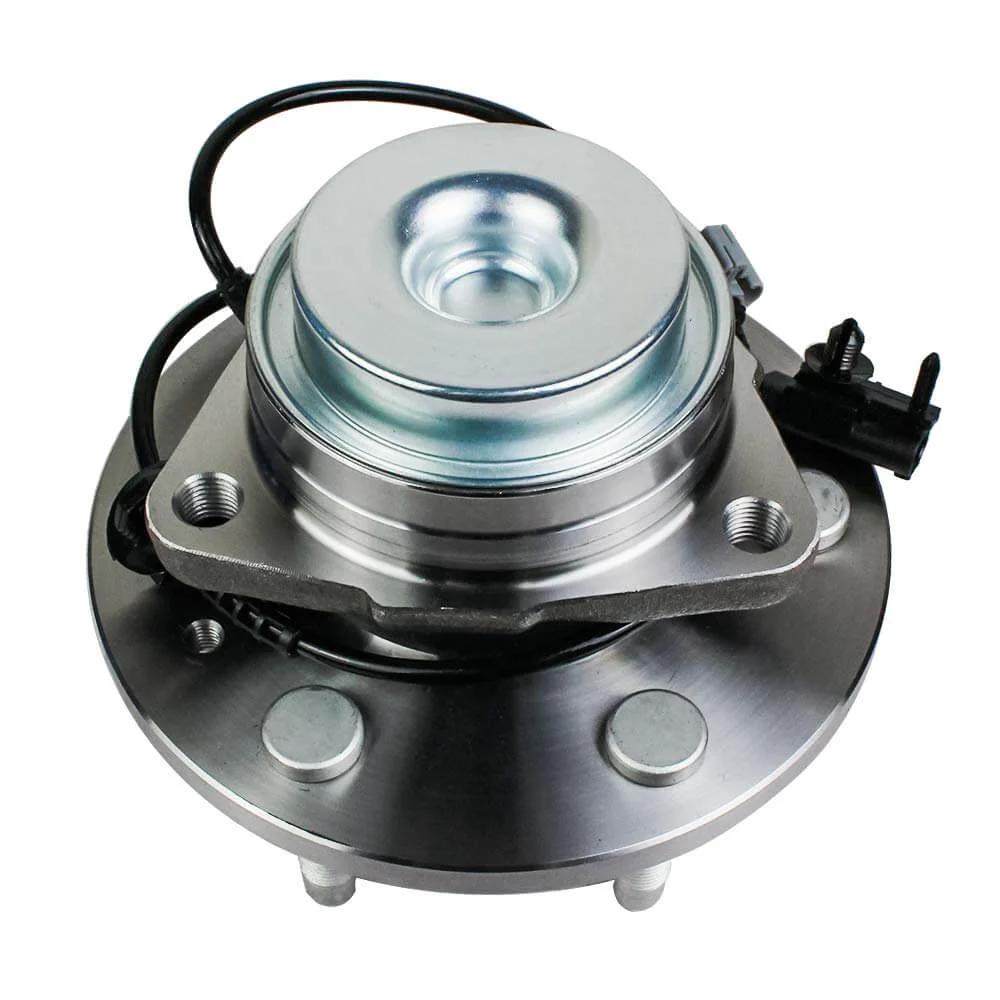 515097 Front Wheel Bearing and Hub Assembly for 2WD Chevy Silverado Tahoe Suburban GMC Sierra Cadillac Escalade, 6 Lug with ABS