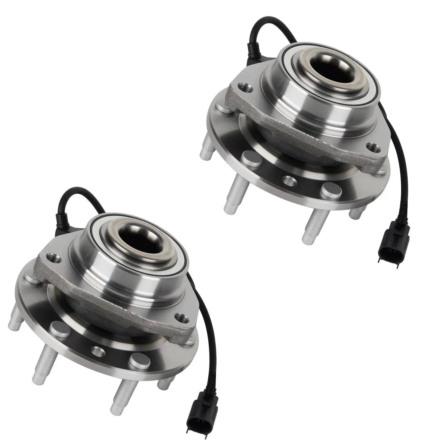 Front Wheel Hub Bearing Assembly For Chevy Trailblazer SSR Trailblazer EXT GMC Envoy Envoy Xl Envoy Xuv Buick Rainier Isuzu Ascender Saab Nine Seven X Oldsmobile Bravada Six Lug With ABS Replaces 513188 Two Pieces