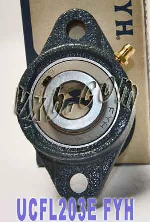 FYH Bearing 17mm UCFL-203E Flanged Mounted Bearing