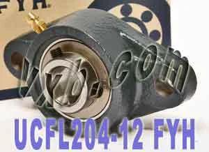 FYH Bearing UCFL204-12E 3/4 Flanged Mounted Bearing