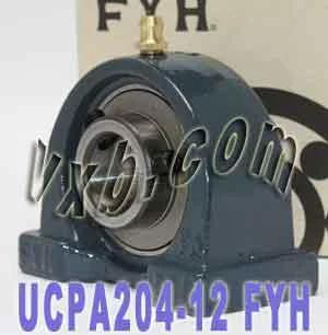 FYH Bearing UCPA204-12 3/4 Pillow Block Mounted Bearing