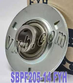 FYH SBPF205-14 7/8 Stamped round 3-Bolt Flanged Mounted Bearing