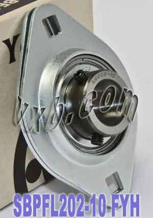 FYH SBPFL202-10 5/8 Stamped oval 2-Bolt Flanged Mounted Bearing