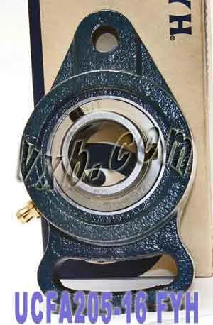 FYH UCFA205-16 1 Adjustable oval 2-Bolt Flanged Mounted Bearing