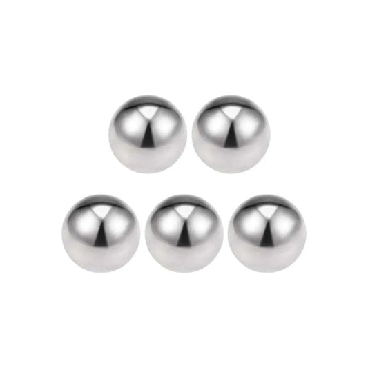 G100 Precision 5/16 Inch Stainless Steel Bearing Balls Pack Of 10, 304 Stainless, Smooth Surface, Corrosion Resistant Bearing Balls For Precision Machinery And DIY Projects