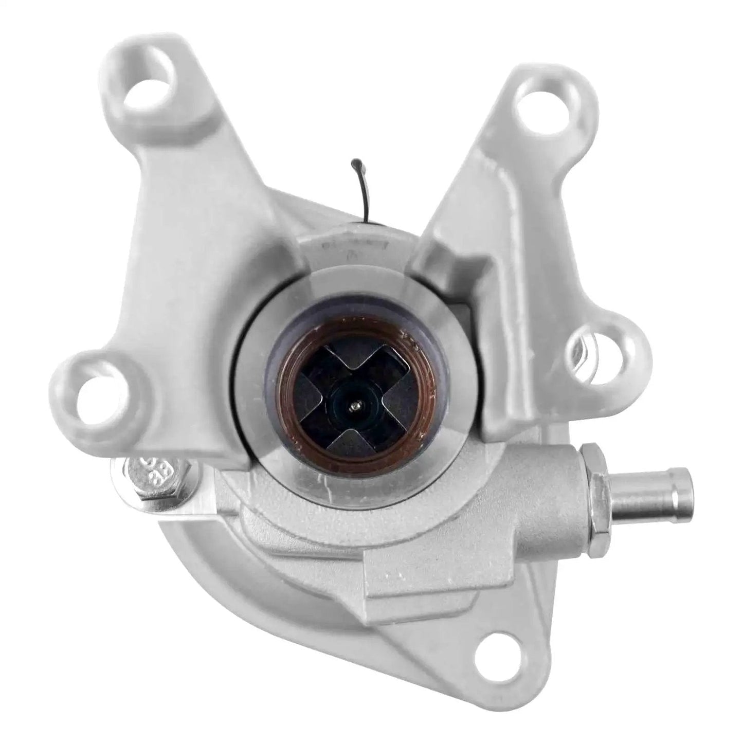 Front view of OEM Grade Mechanical Vacuum Pump Replacement For Dodge Ram 2500 3500 5.9L Cummins Diesel From 1994 Through 2002 Gear Driven