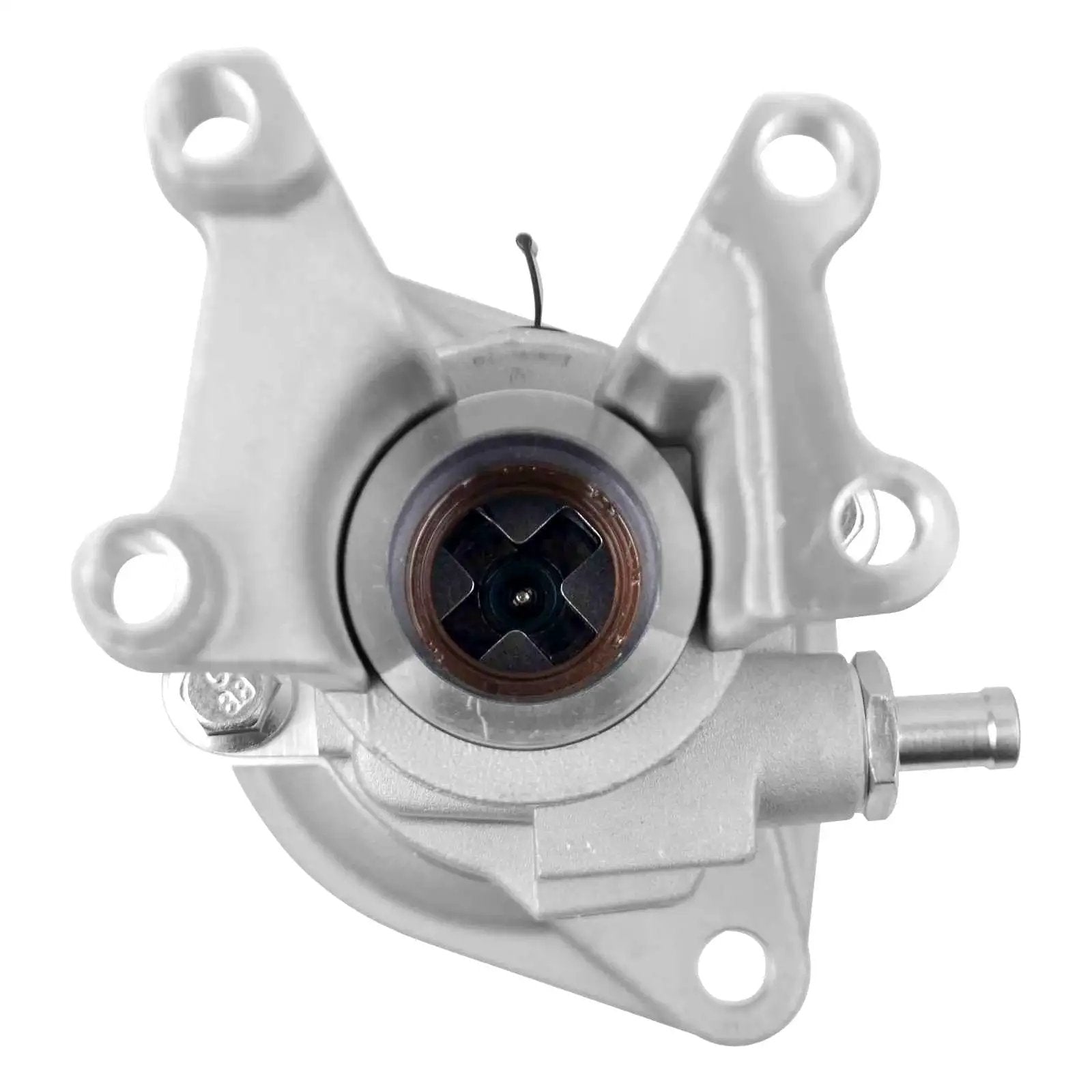 Front view of OEM Grade Mechanical Vacuum Pump Replacement For Dodge Ram 2500 3500 5.9L Cummins Diesel From 1994 Through 2002 Gear Driven