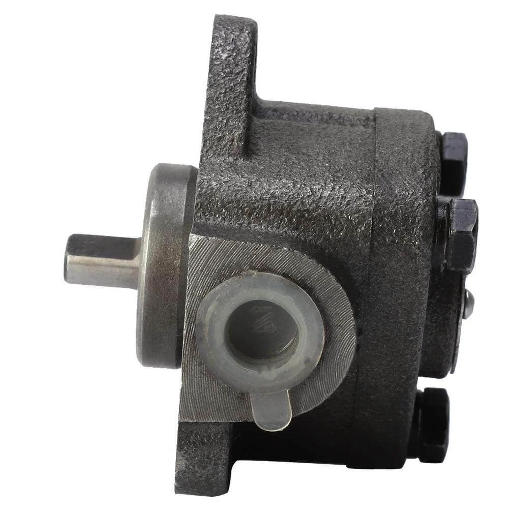 Side view of Gear Oil Pump 0.5Mpa 1800r/min Insert Type Lubricating Cycloid Oil Pump Replacement Part for Lathe Machinery (TOP-11A)