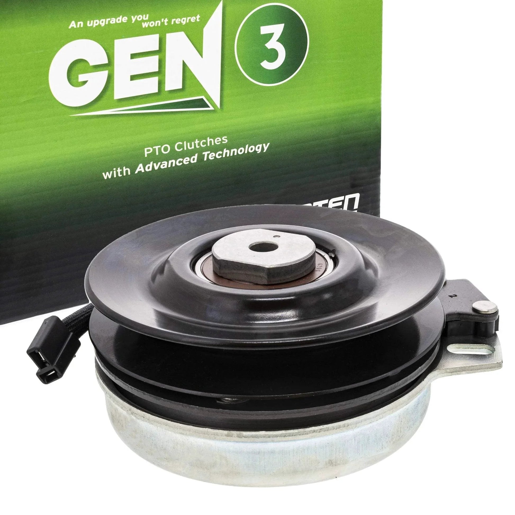 Gen 3 Electric PTO Clutch for John Deere Great Dane Lesco Warner 717 727 717A 717E 727A TCA14535 5219-32 front view
