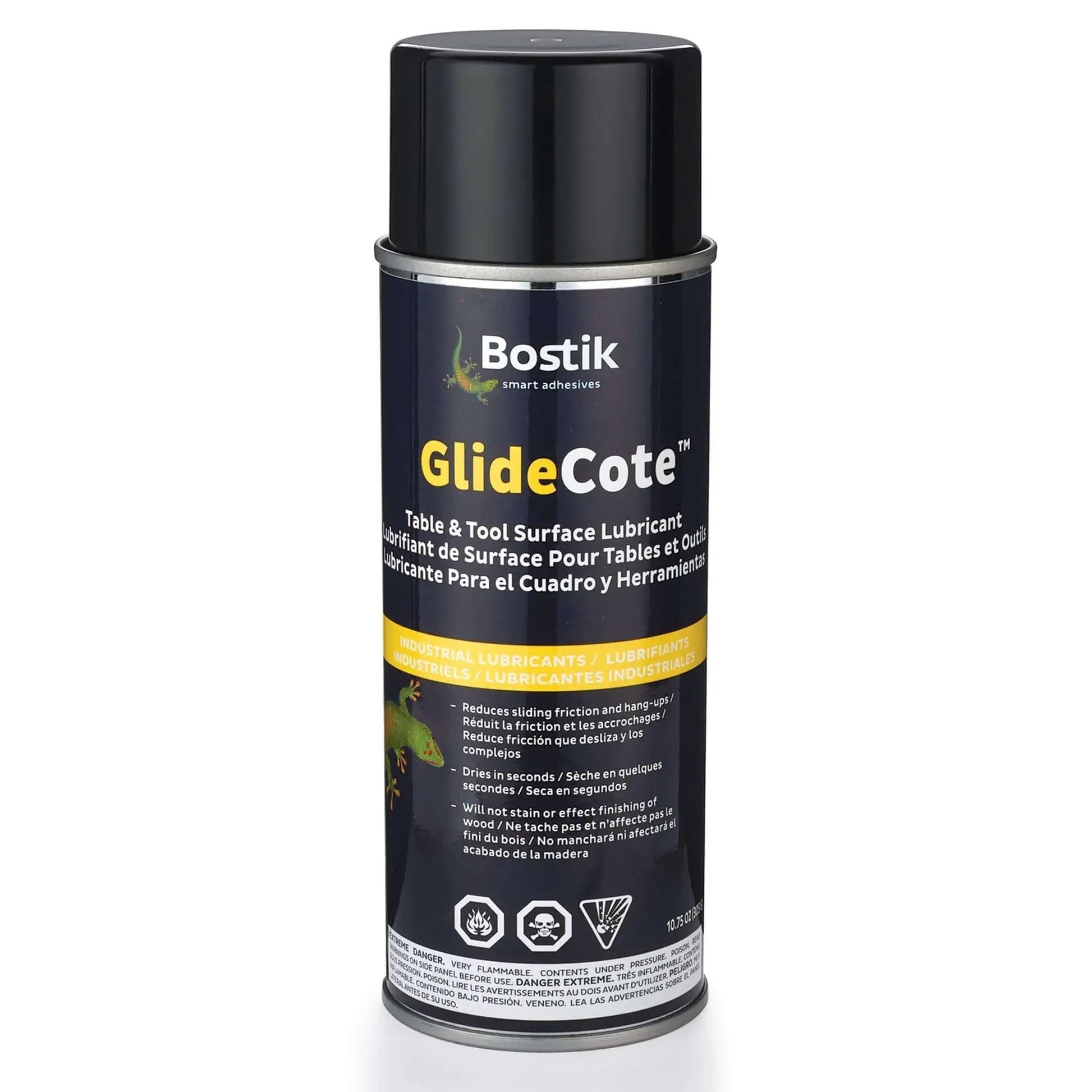 Aerosol GlideCote Lubricant For Wood Surfaces And Tools, Reduces Friction On Table Saws And Work Surfaces, 10.75 Oz Spray