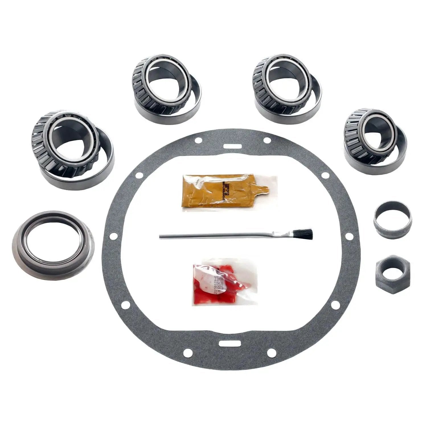 Rear Bearing Kit for GM 8.625 Inch Differential With Koyo Tapered Bearings Carrier Front And Rear Pinion Pilot Wherever Applicable Includes Gasket Crush Sleeve Marking Compound And All Necessary Hardware by Motive Gear
