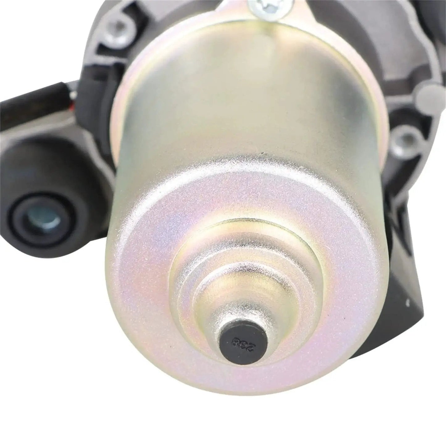 Close-up of Powerful Electric Vacuum Pump Replacement For GM Brake Booster System, metallic finish, part numbers 20804130 31317530 009428081