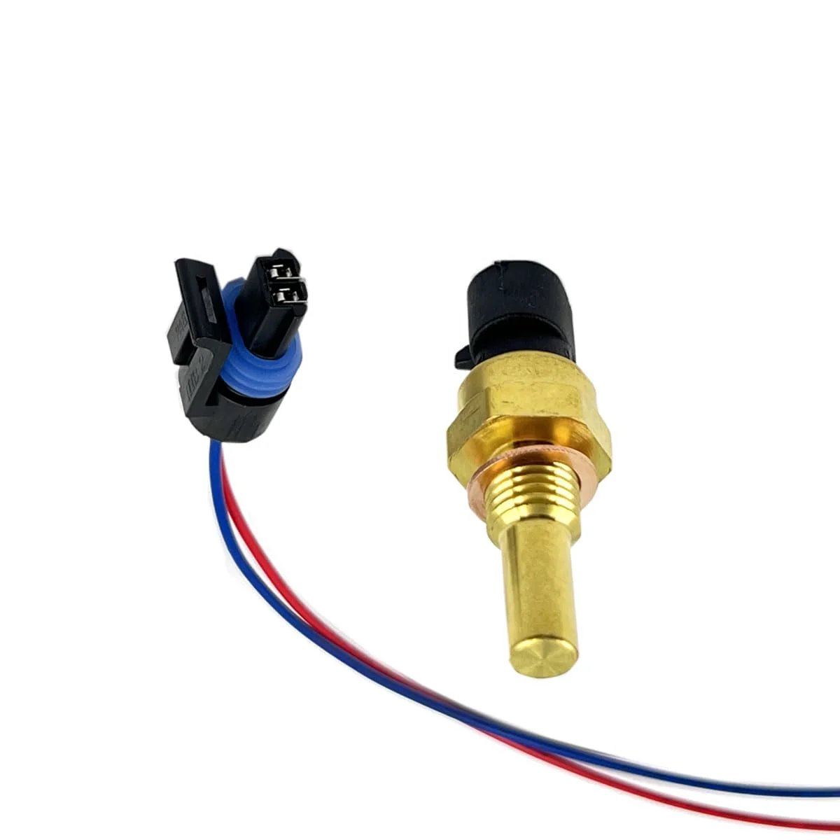Ride Ready Engine Coolant Temperature Sensor With Pigtail Connector 213-4514 213-4333 19236568 for GM cars and SUVs, showcasing the sensor and connector.