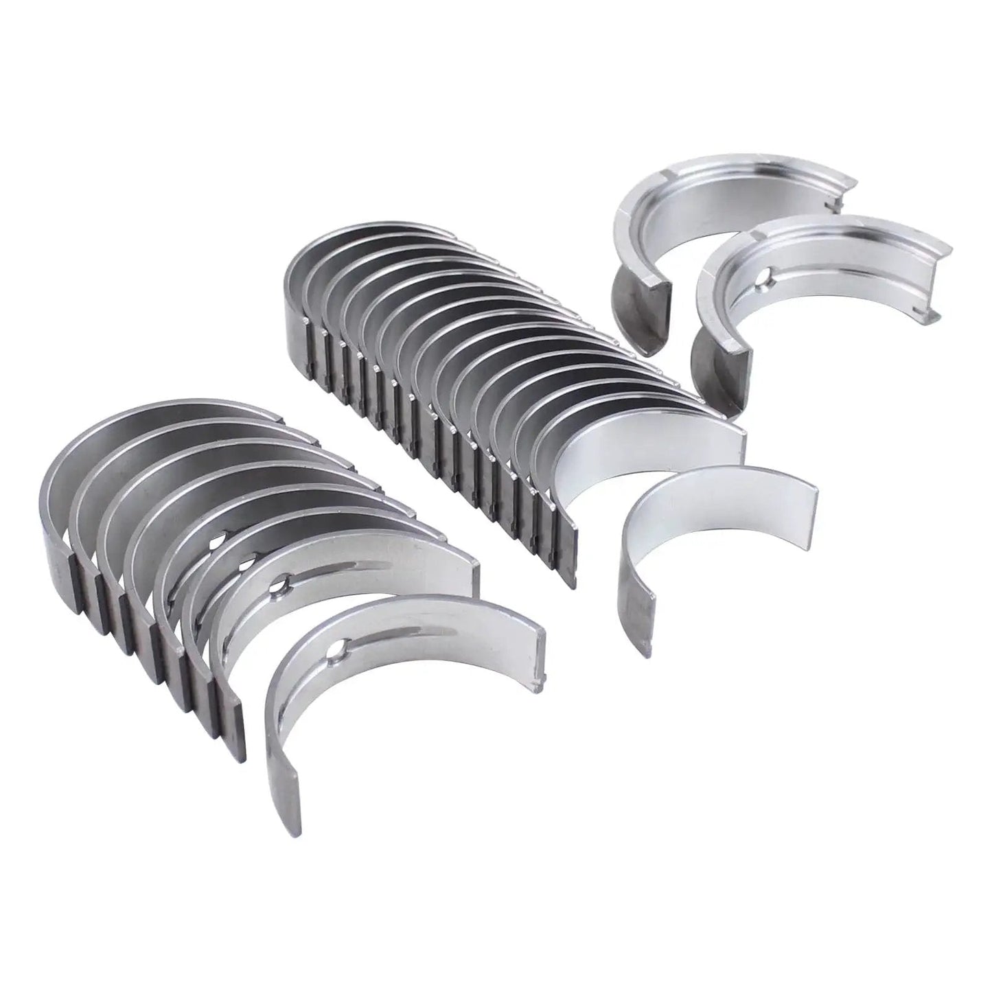 Main Rod Bearings Set For GM V8 Engines Fits Chevrolet Express Suburban Silverado GMC Savana Sierra Yukon 1500 2500 3500 Avalanche Trailblazer Corvette Hummer H3 Buick Lacrosse Pontiac G8 Cadillac CTS, front view