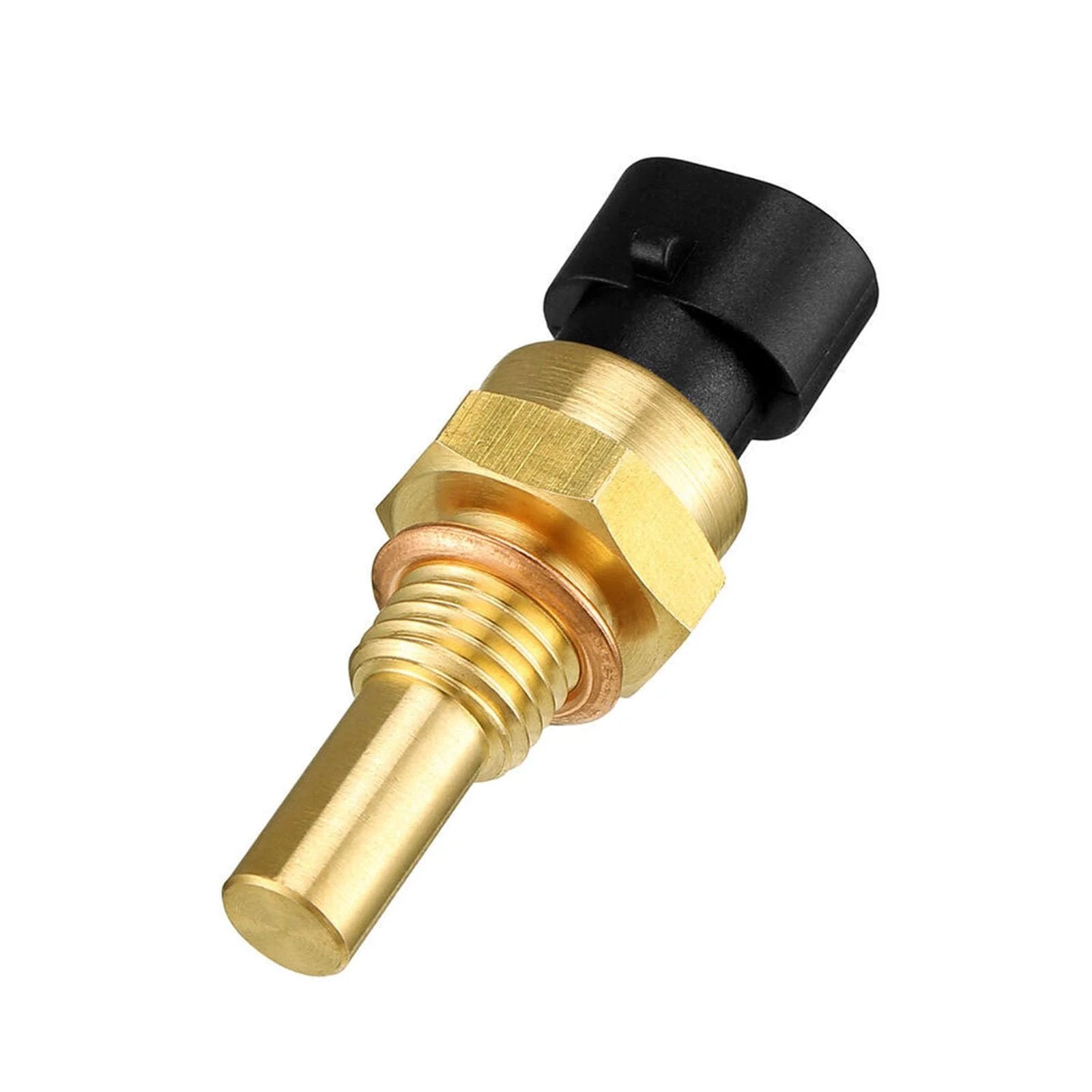 Gold Engine Coolant Temperature Sensor For Chevy GMC Cadillac Buick ECT Temp Sensor Replacement OEM 12608814 15404280 12191170 60811520 Brass