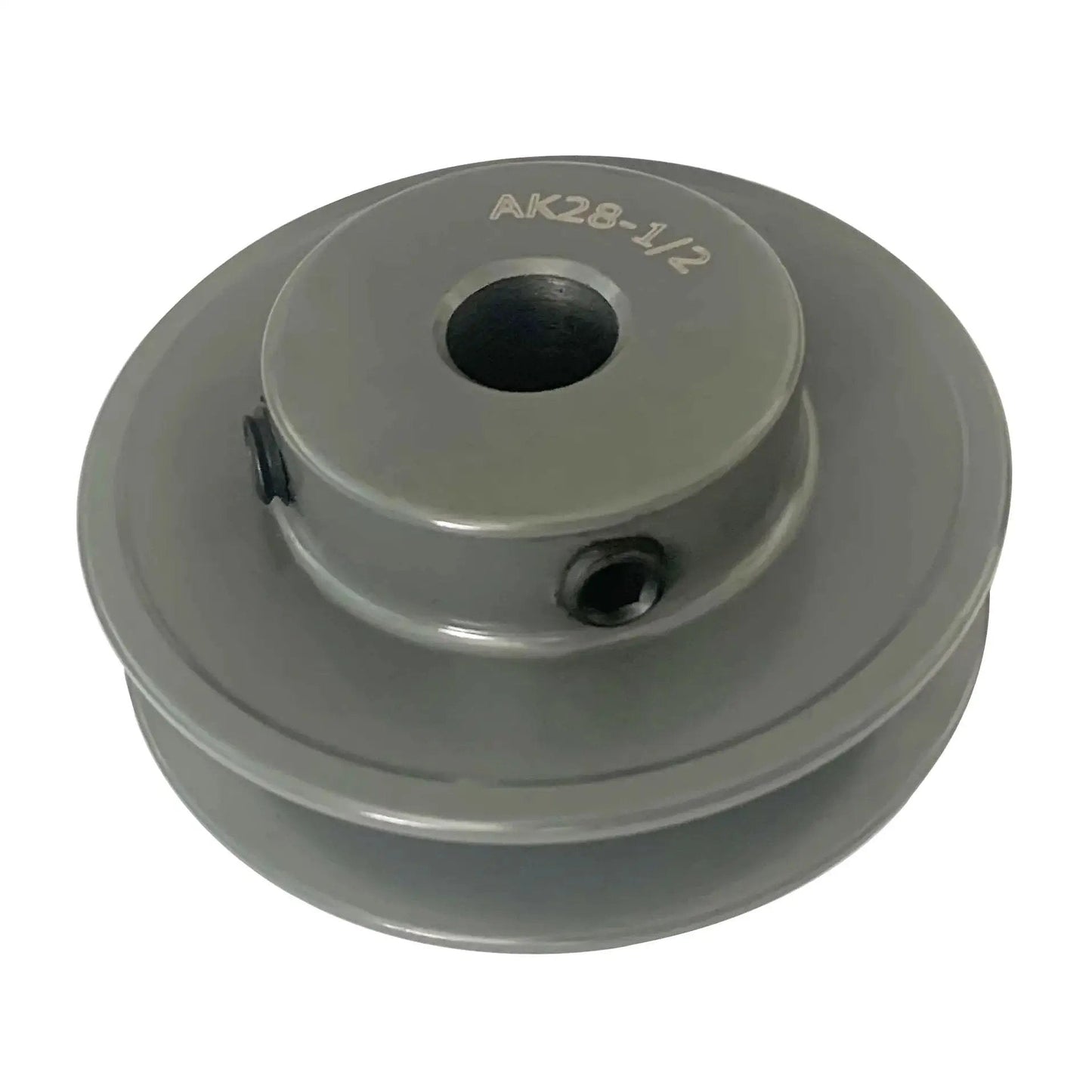 Beefy Cast Iron V Belt Pulley For A, AX And 3L 4L Belts, 5.75 Inch Outer Diameter, 1 Inch Bore, Single Groove, Gray Finish, Corrosion Resistant Replacement Part For V Belt Systems, Durable And Long Lasting By SUONE