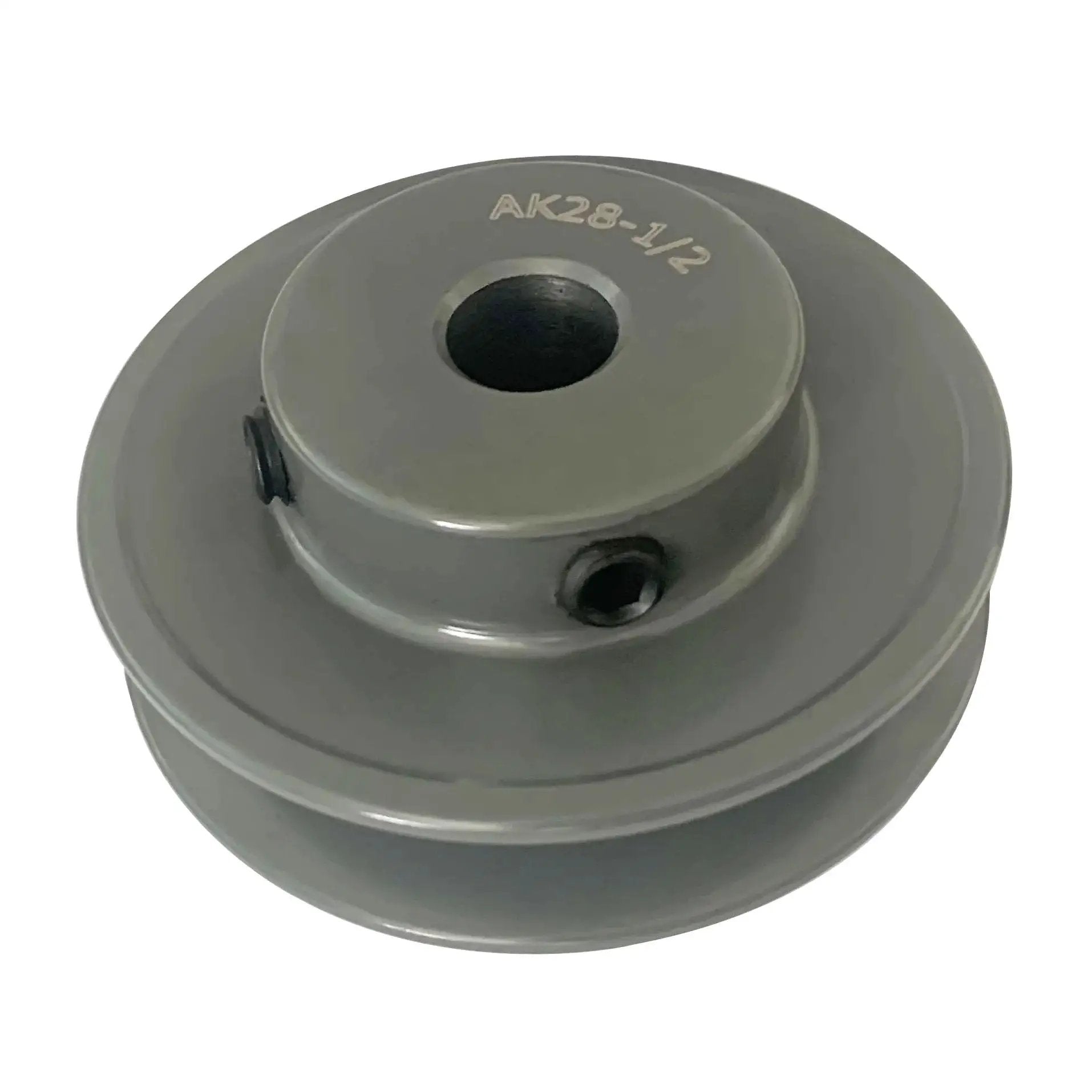 Beefy Cast Iron V Belt Pulley For A, AX And 3L 4L Belts, 5.75 Inch Outer Diameter, 1 Inch Bore, Single Groove, Gray Finish, Corrosion Resistant Replacement Part For V Belt Systems, Durable And Long Lasting By SUONE