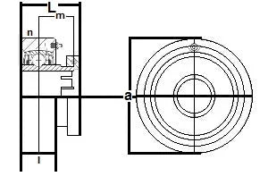 GRC206-30mm Bearing Cylindrical Carttridge 30mm