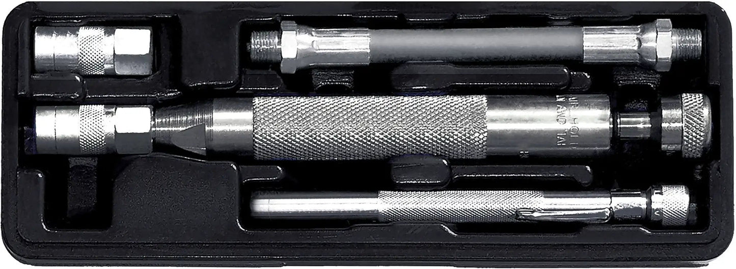 Grease Joint Rejuvenator Master Kit Large With Pro Model 7862 And Pocket Model 7864 Included 5 Inch Flex Hose And Extra Grease Coupler Unclogs