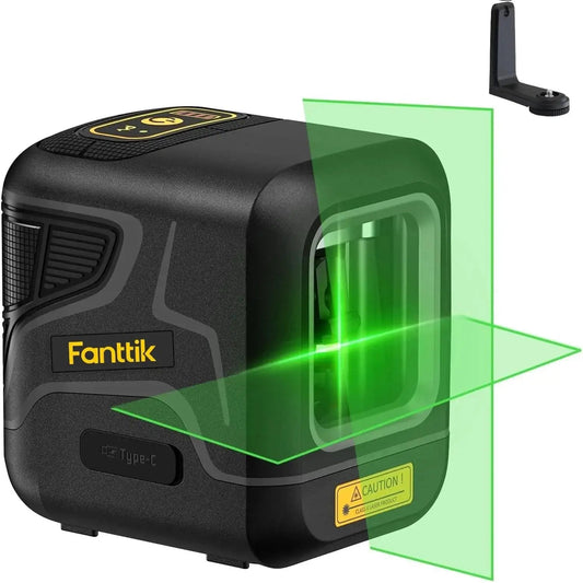 Pocket Green Laser Level D2 100 Ft Self Leveling Cross Line Laser With 360 Degree Rotation Type C Rechargeable Magnetic Bracket